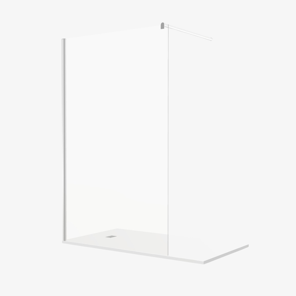 [20310065] Inloopdouche Xena 120 cm Chroom Profiel Easy Clean 8 mm Veiligheidsglas Nano-Coating