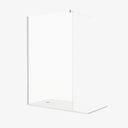 Inloopdouche Xena 120 cm Chroom Profiel Easy Clean 8 mm Veiligheidsglas Nano-Coating