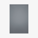 Solar 100 Composiet Rechthoek Grijs 100x140 cm Inclusief Sifon