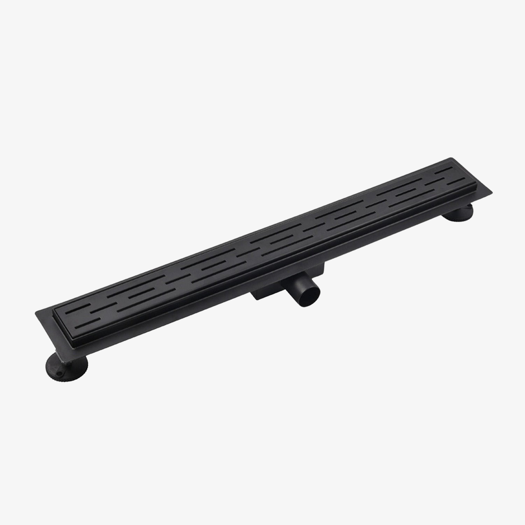 [20360030] Douchegoot Margot RVS Zwart 90 cm