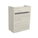 Venlo 40 cm Lissabon - Onderkast MDF - Softclose greeploos 1 Deur - Toiletmeubel Voor Waskom