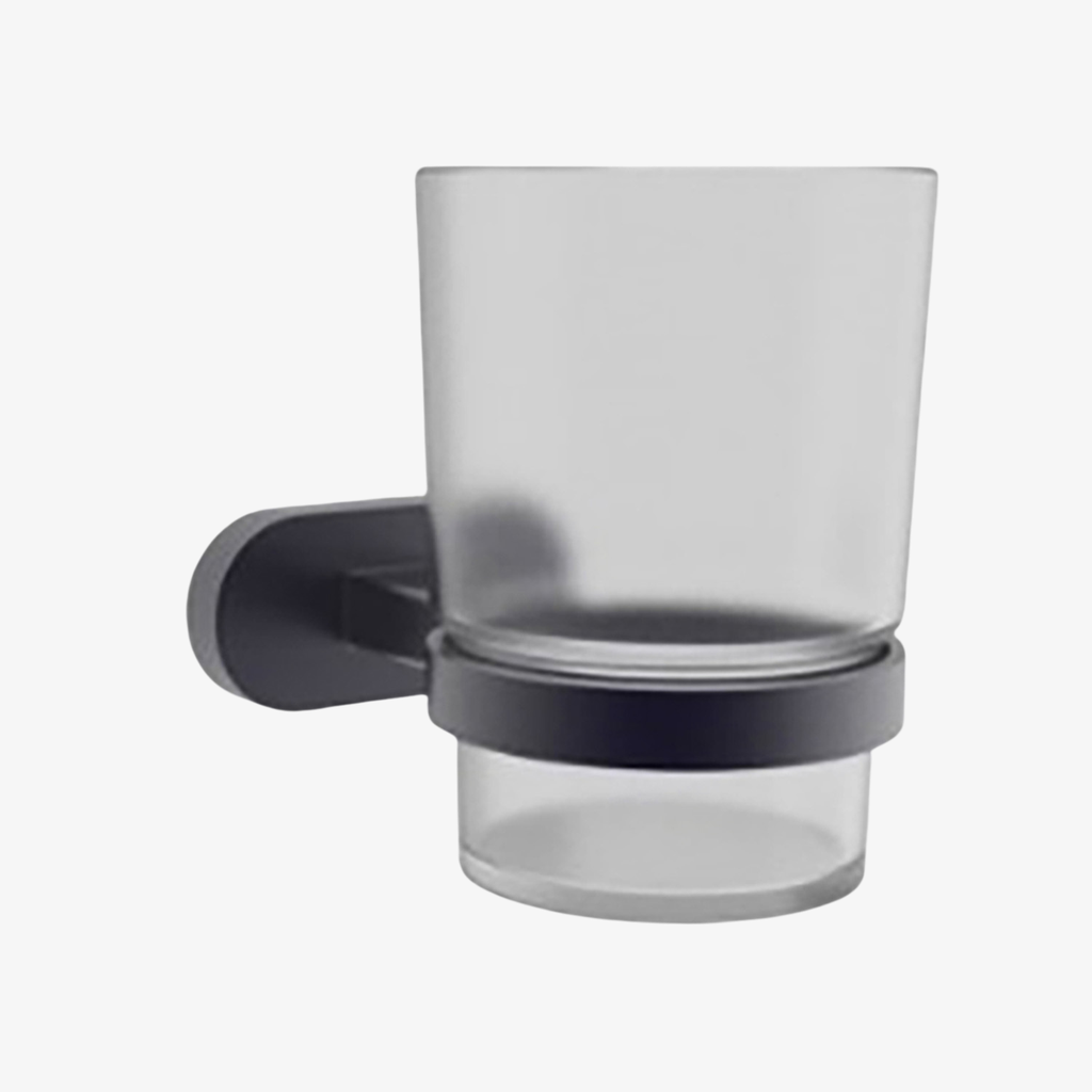 [20390035] Tandenborstelhouder Nola Zwart