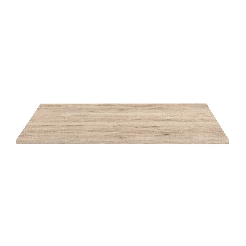 [2152] Wastafelblad  Zonder Afvoergat MDF 18 mm Duitse Eik 140x45 cm