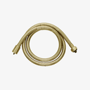 Doucheslang Zoë Rond Ribbel Brushed Gold